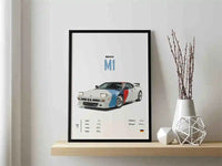 MI White Red & Blue