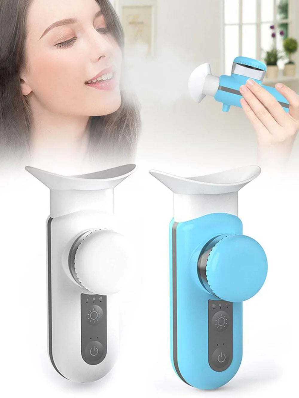 Eye Nano Sprayer Hot Compress Device – Electric Eye Spa Humidifier for Moisturizing, Fatigue Relief, and Gentle Skin Rejuvenation