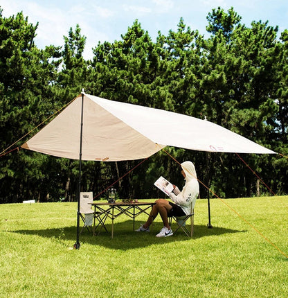 Carbon Fiber Telescopic Tarp Poles – Ultralight Adjustable Tent Supports for Outdoor Camping, Shelters, and Hiking Awnings