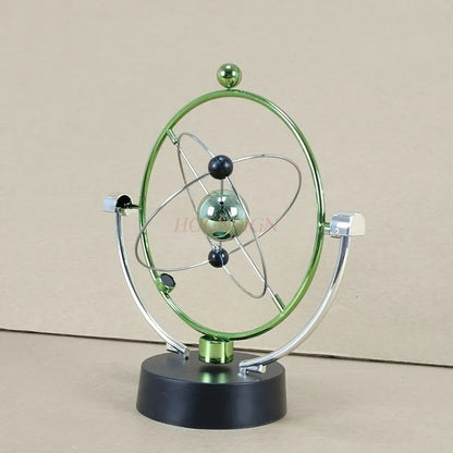 Perpetual Motion Pendulum USB Desk Decor – Perpetual Motion Office Gadget, Fun Creative Physics Gift for Science Lovers & Professionals