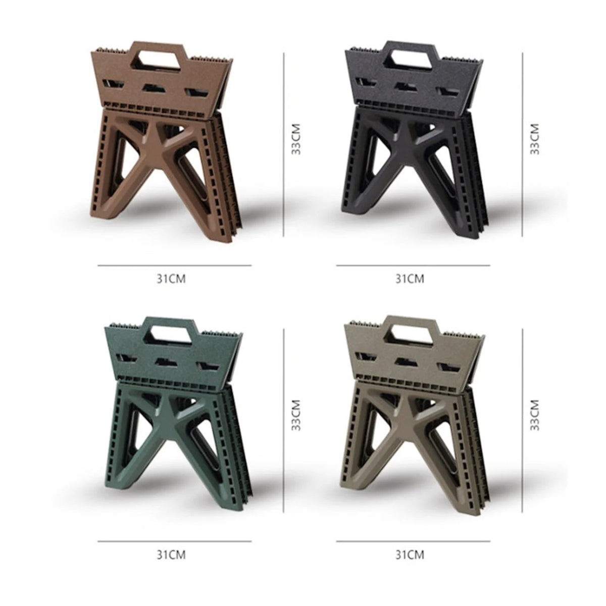 Compact Folding Outdoor Stool – High Load-Bearing Mini Chair for Camping, Beach, Hiking, Fishing, Lightweight Portable Seat Solution