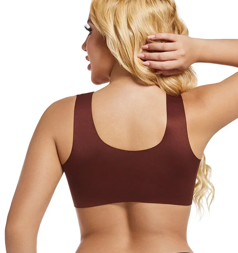 Wireless Lace Push-Up Bra