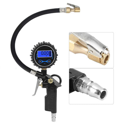 Digital Tire Pressure Gauge with LED LCD – High‑Precision Night Vision Inflator Tool for Cars, SUVs and All Vehicle Maintenance Needs