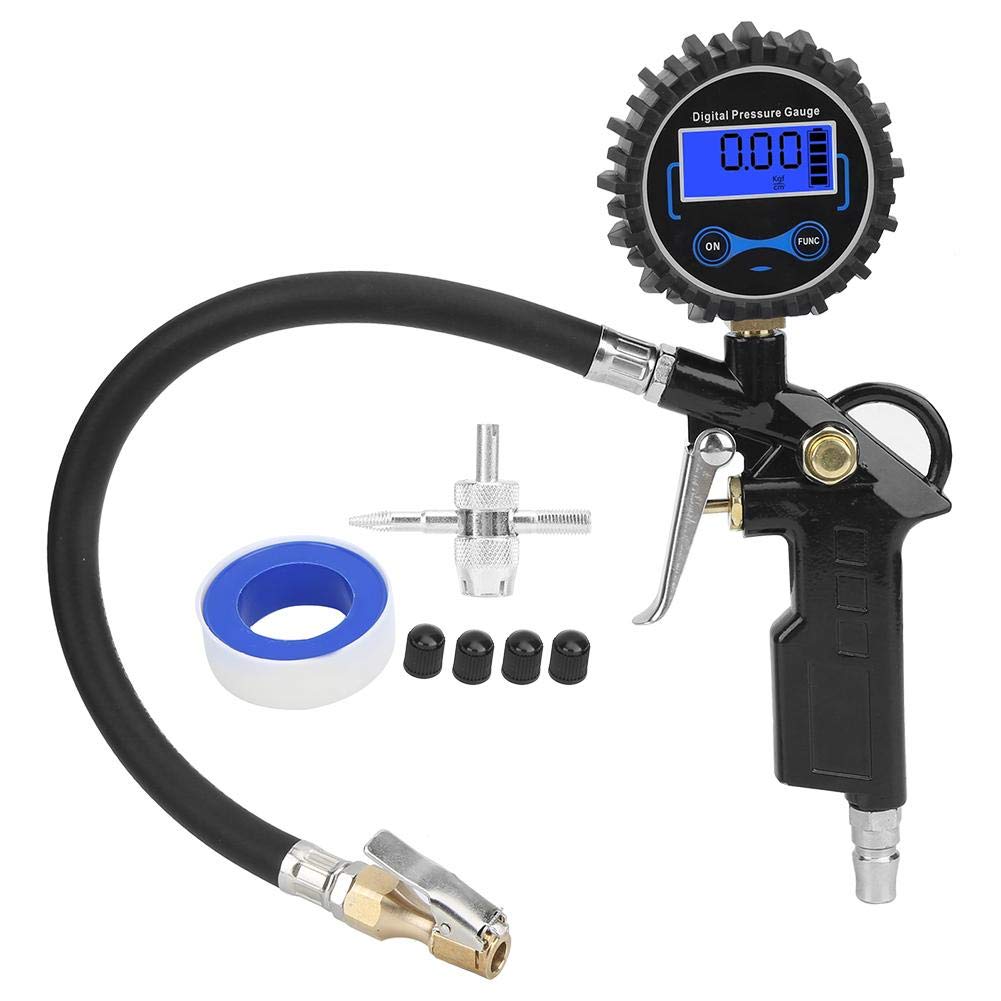 Digital Tire Pressure Gauge with LED LCD – High‑Precision Night Vision Inflator Tool for Cars, SUVs and All Vehicle Maintenance Needs