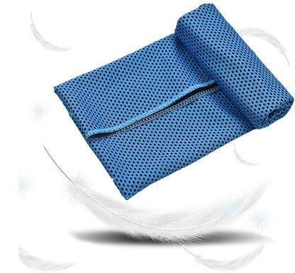 Instant Chill Cooling Towels – 5-Pack Sweat Towels for Neck & Face, Ideal for Gym, Running, Yoga & Outdoor Sports