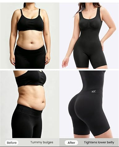 Easy-Off Bodysuit Bathroom-Friendly Tummy Control Shapewear