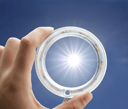 Angel Ring LED Grow Light - USB Full Spectrum Lamp for Indoor Plants & Seedlings