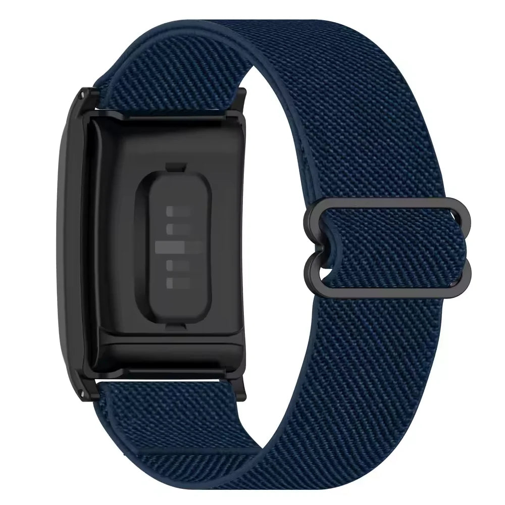 Nylon Braided Sport Band for Whoop 5.0/4.0 – Elastic Replacement Strap, Sweat-Resistant and Adjustable Fitness Wristband for Sports, Training, and Active Lifestyle