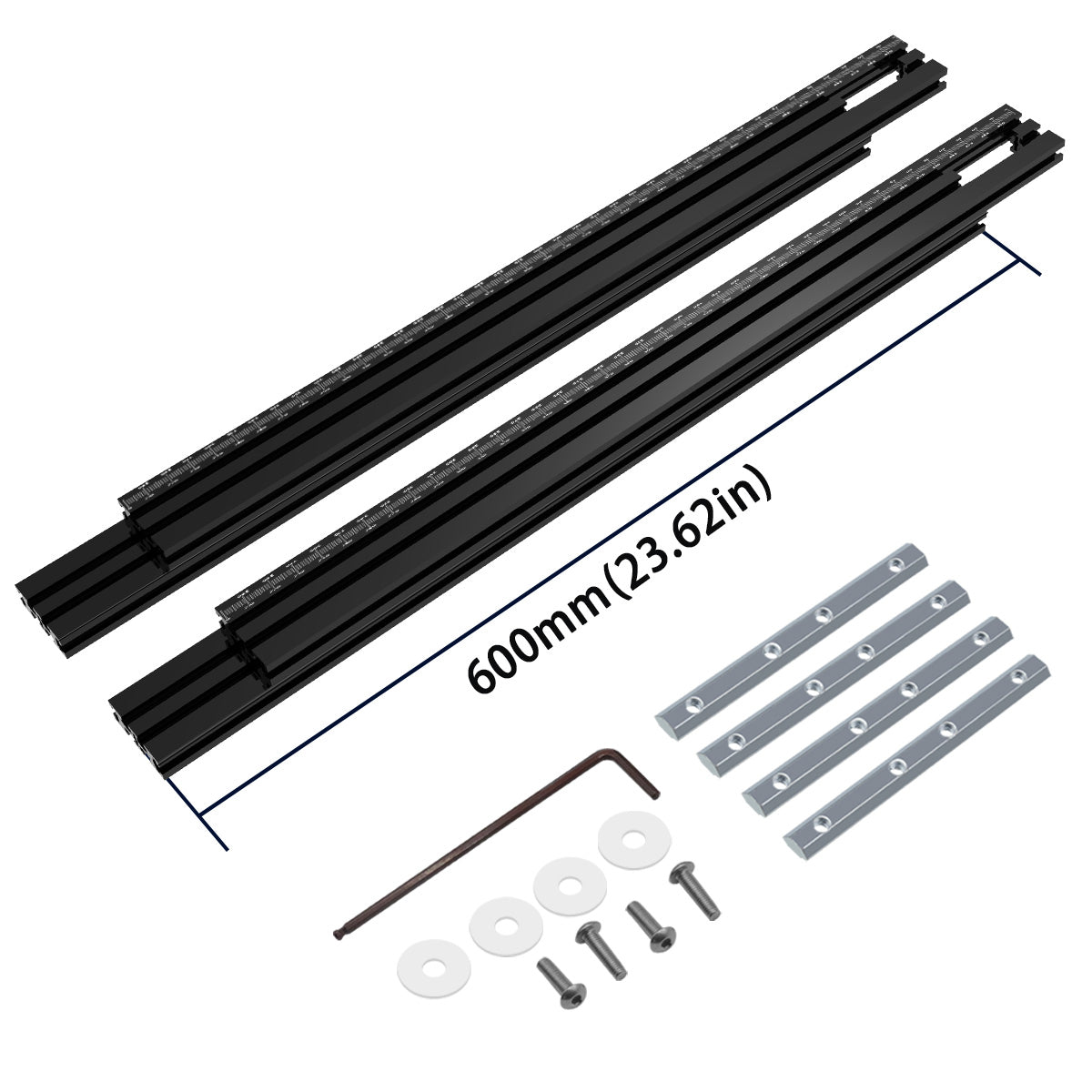 Adjustable Engraving Guide Rail Bracket – Trimming Machine Milling & Groove Tool for Precise Woodworking, Routing, and DIY Projects