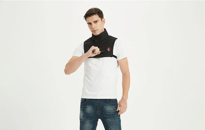 High Neck & Chest Protector – Cut, Slash, and Stab-Resistant Self-Defense Gear for Personal Safety, Tactical Use & Protection