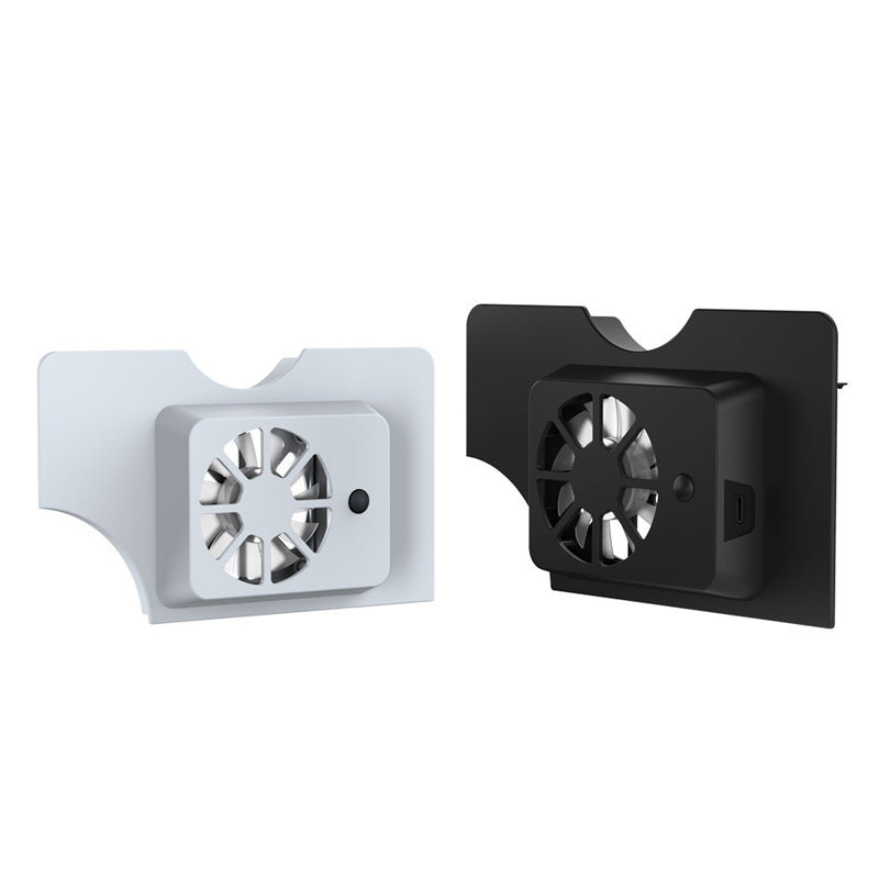 S6 Game Console Cooling Fan – USB LED Turbo Ventilation System with OLED Stand Support for Essential Gaming Console Cooling Needs