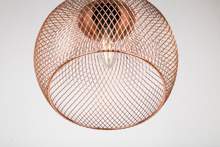 Nordic Modern Bird Cage Chandelier – Elegant Rose Gold Light Fixture for Dining Rooms, Living Rooms, Bars, and Walkways