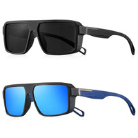 Black & Light Blue