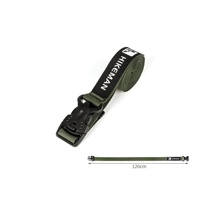 Adjustable Outdoor Camping Luggage Strap – Multifunctional Packing Belt with Buckle for Binding Gear, Securing Tents, or Travel Load Support