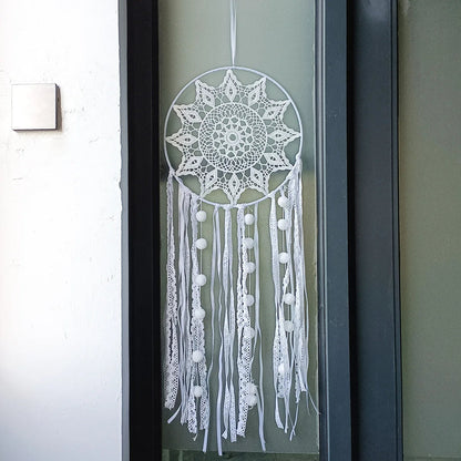 Nordic Dream Chaser Wind Chime – Adorable Children’s Room Décor for Girls, Inspires Imagination with Modern Scandinavian Charm