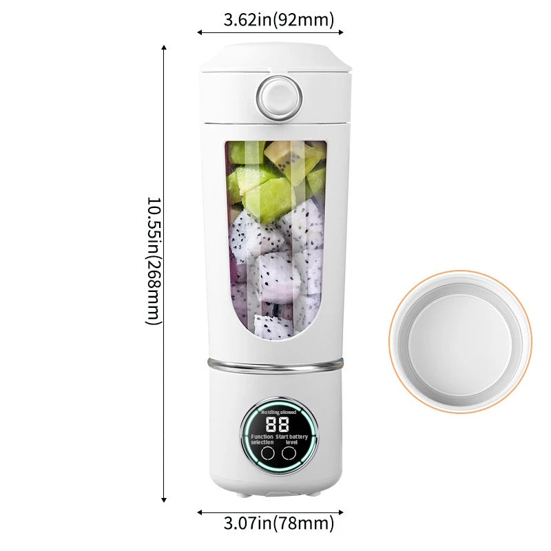 Portable Juice Blender Bottle – 700ML Durable 2-in-1 Smoothie Maker with Steel Blades for Shakes and On-the-Go Energy
