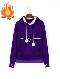 With Fleece-Purple