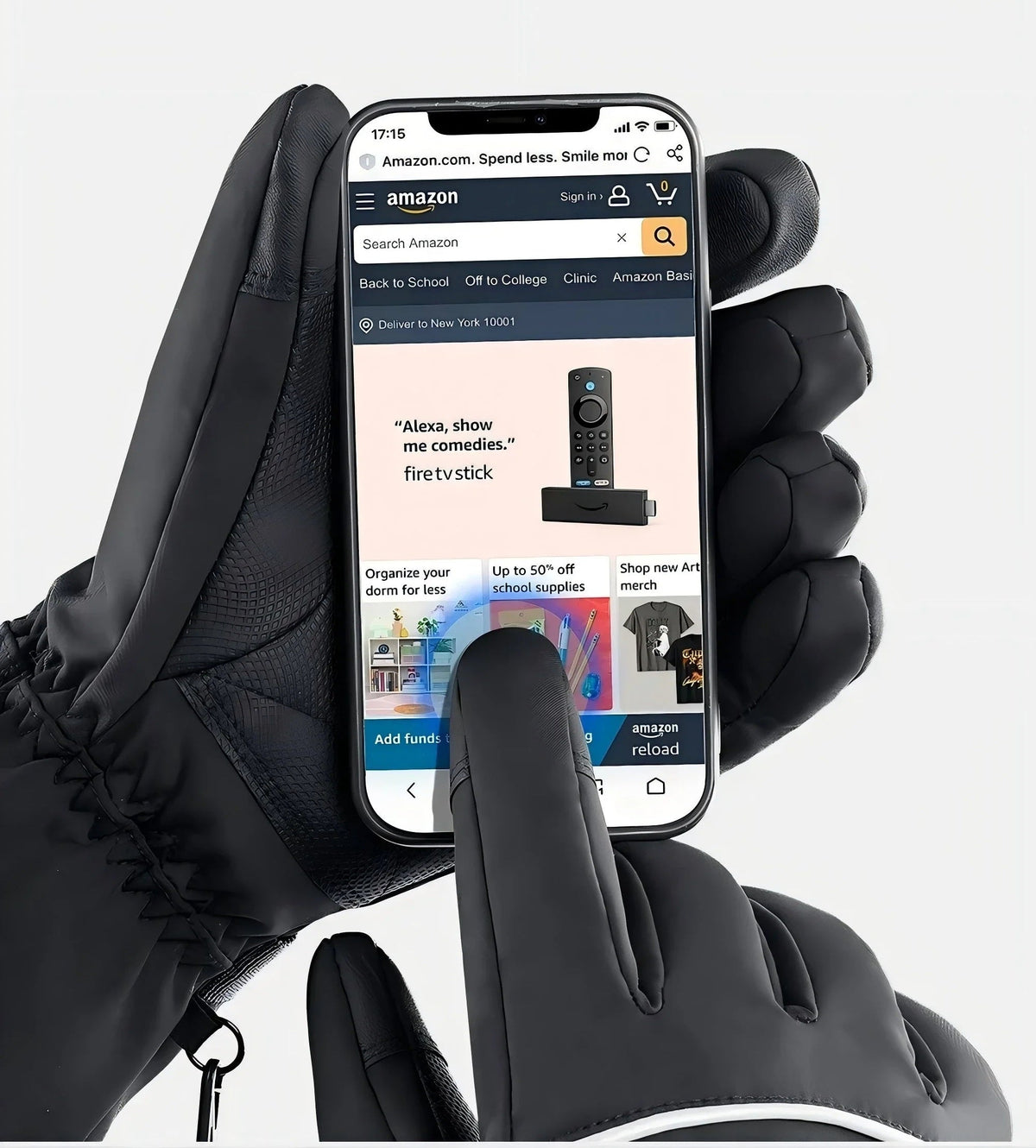 Heated Motorcycle Gloves – Waterproof Winter Riding Gear with Rechargeable Battery, Touchscreen Function, and Superior Thermal Protection
