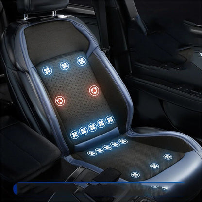 Airflow Comfort Ride Car Seat - Ventilated Seats Cushion with Car Seat Cooler and Massage