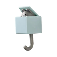 Light Blue with Grey Cat