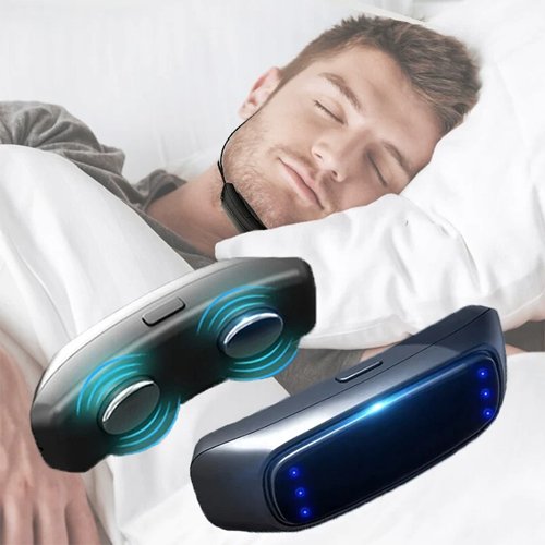 Anti Snoring Smart Sleep Aid Chin Device - Sleeping V-face with Anti Snoring Technology, For Better Sleep