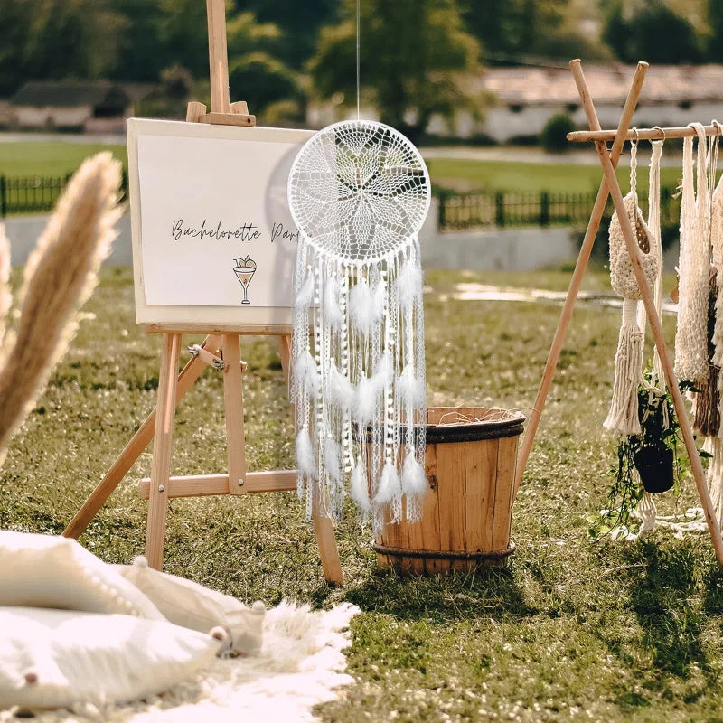 Nordic Dream Chaser Wind Chime – Adorable Children’s Room Décor for Girls, Inspires Imagination with Modern Scandinavian Charm
