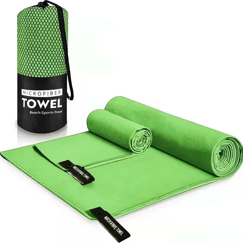 Fast Dry Sports Towel – Super Absorbent, Ultra-Soft Travel Washcloth for Gym, Swimming, Running, Fitness, and Outdoor Adventures