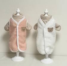 Winter Pet Vest Jacket for Dogs & Cats – Thick Warm Sweater Coat for Small Breeds, Stylish and Cozy Cold Weather Petwear