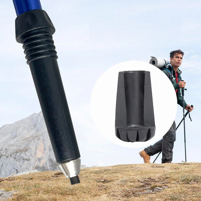 Five Section Telescopic Trekking Pole – Lightweight Walking Stick for Hiking, Camping, Nordic Fitness, or Elderly Outdoor Adventures